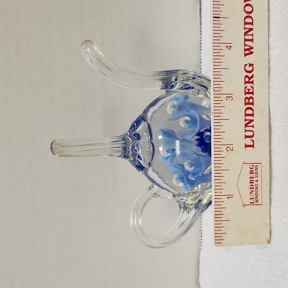 Glass ring holder paperweight St. Clair - Picture 7 of 7